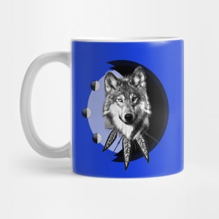 Wolf Moon Design Mug
